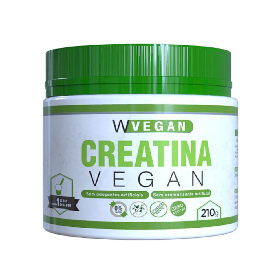 CREATINA MONOHIDRATADA 210G WVEGAN WVegan A Maior Linha De