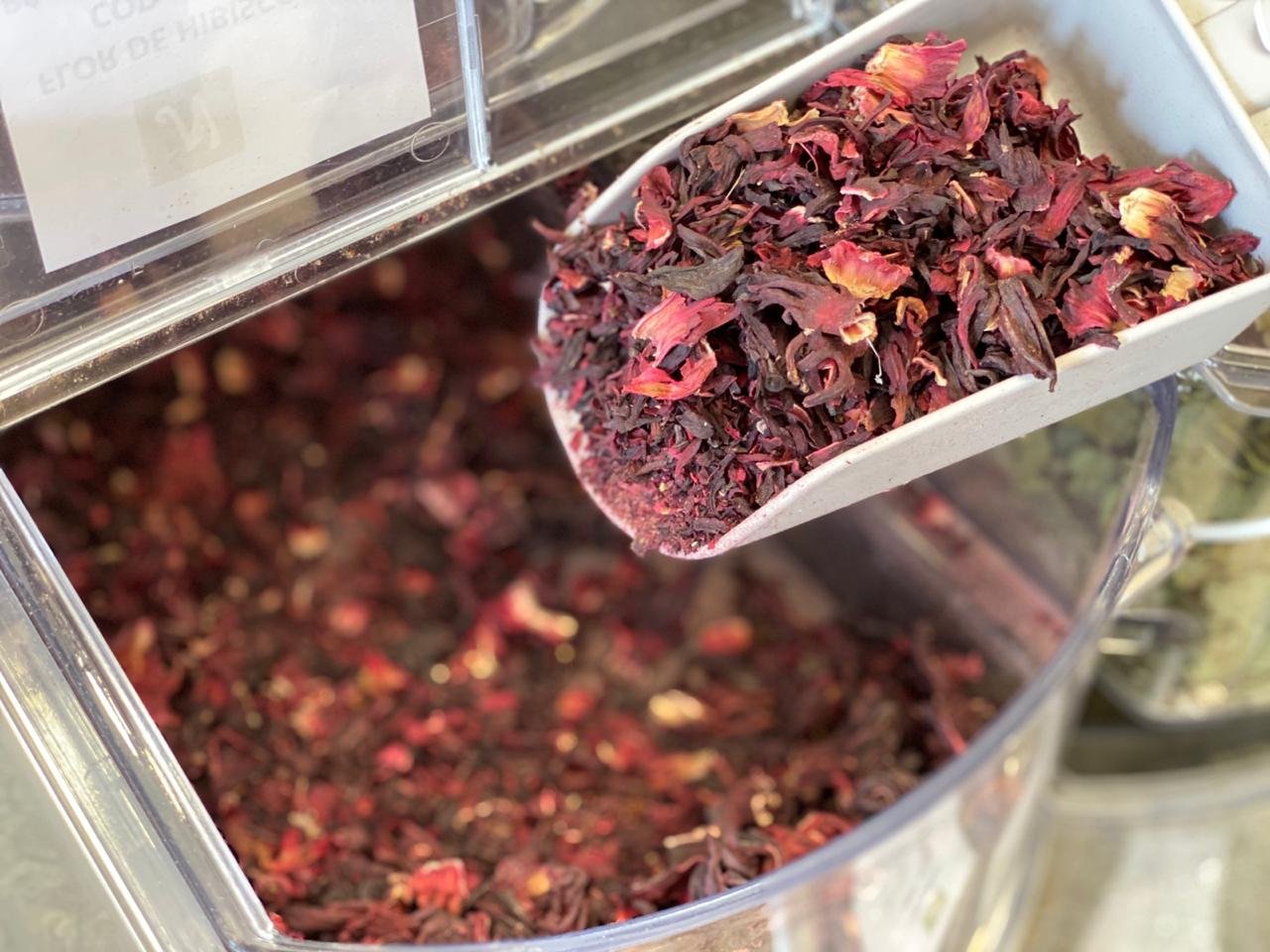 Flor de Hibisco 500g Embalagem refil WVegan - Imagem 2