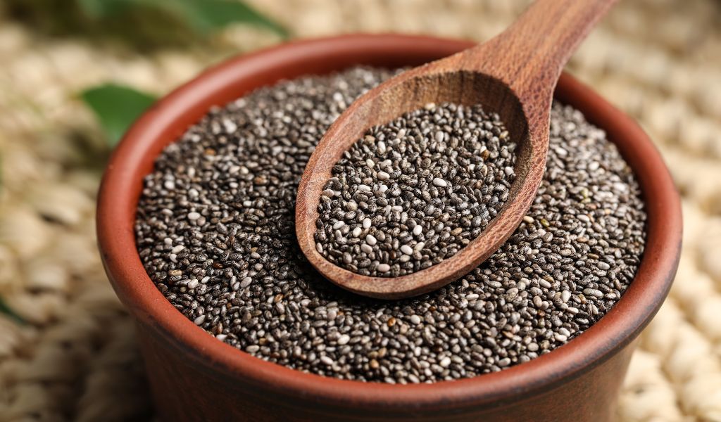 Semente de chia 500g Embalagem refil Wvegan - Imagem 2